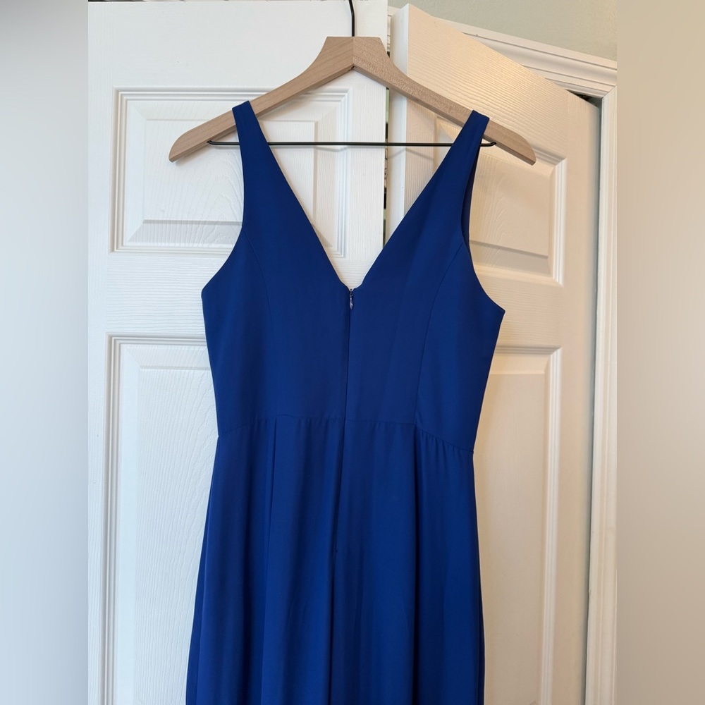 Amanda uprichard blue Lamar jumpsuit - Picture 8 of 11